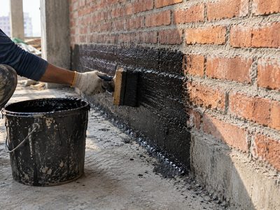Damp proofing work